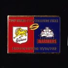 1997 WCC Super League Broncos v Mariners Pin Badge