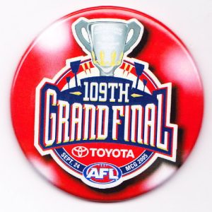 2005 AFL Grand Final SS Button Badge