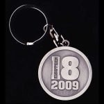 2009 Canterbury Bankstown Bulldogs NRL Member Keyring Badge - Image 2