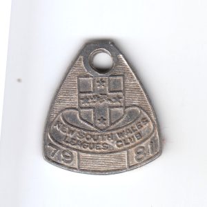 1979-81 NSW Leagues Club 3 Year Associate Badge