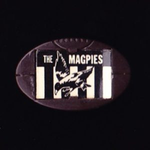 1968 Collingwood Magpies VFL Milo Plastic Pin Badge