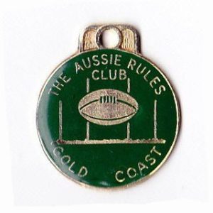 1980s Gold Coast Aussie Rules Club Member Badge