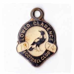 1974 Lower Clarence Football Club Member Badge