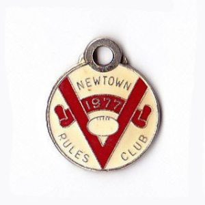 1977 Newtown Rules Club Member Badge