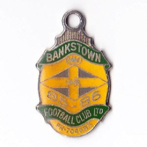1985-86 Bankstown Football Club Member Badge