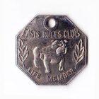 1980s Eastern Suburbs Football Club Life Member Badge