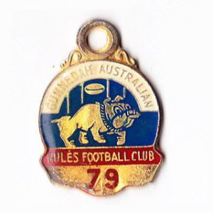 1979 Gunnedah Australian Rules Football Club Member Badge