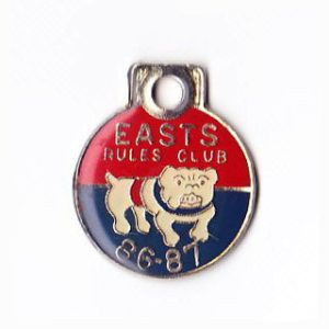 1986-87 Eastern Suburbs Football Club Member Badge