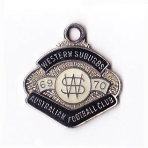 1969-70 Western Suburbs Football Club Member Badge