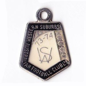 1973-74 Western Suburbs Football Club Member Badge