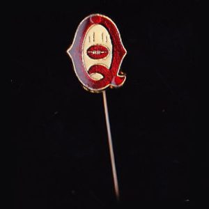 1980s Queensland AFL Football Club Pin Badge
