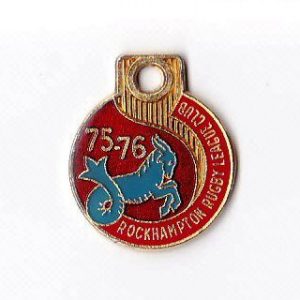 1975-76 Rockhampton Rugby League Club Member Badge