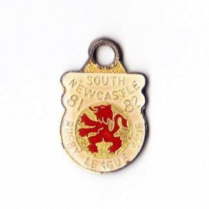 1981-82 South Newcastle Leagues Club Member Badge