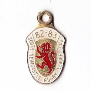 1982-83 South Newcastle Leagues Club Member Badge