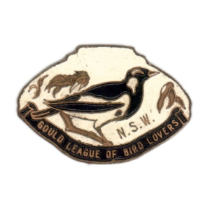 1963 Gould League of Bird Lovers NSW Member Badge Pin