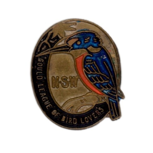 1957 Gould League of Bird Lovers NSW Member Badge Pin