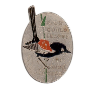 1943 Gould League of Bird Lovers NSW Member Badge Pin