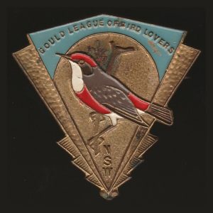 1944 Gould League of Bird Lovers NSW Member Badge Pin