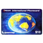 1994 Telecom Australia International $10 Qantas Phonecard