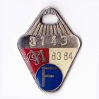 1983-84 Melbourne Cricket Club Full Member Badge