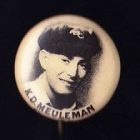 1946-47 KD Mueleman Australian & English Players Button Badge