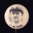 1946-47 CL McCool Australian & English Players Button Badge