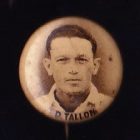 1946-47 D Tallon Australian & English Players Button Badge