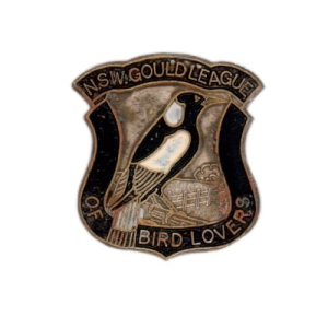 1953 Gould League of Bird Lovers NSW Member Badge Pin