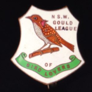 1935 Gould League of Bird Lovers NSW Member Badge Pin