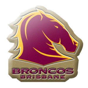 2014 Brisbane Broncos NRL Logo LE Pin Badge