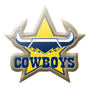 2014 North Queensland Cowboys NRL Logo LE Pin Badge