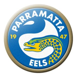 2014 Parramatta Eels NRL Logo LE Pin Badge