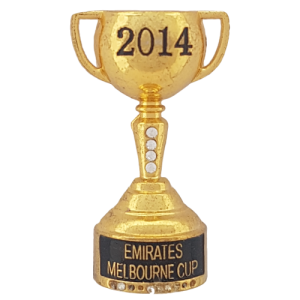 2014 Melbourne Cup Pin Badge (Diamante)
