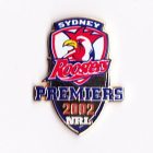 2002 Sydney Roosters NRL Premiers Pin Badge