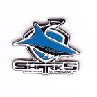 2004 Cronulla Sutherland Sharks NRL Logo Trofe Pin Badge