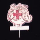 1980s Red Cross Stick Pin 20c
