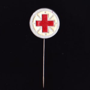 1960s Red Cross Stick Pin 5s