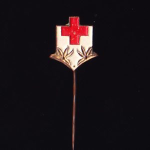 1940s Red Cross Stick Pin 5s