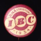 1954 RNA Exhibition IBC Button Badge 28mm