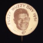 1951 Fuzzy Wuzzy Day Button Badge 22mm 6d