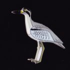 2013 BirdLife Beach Stone-Curlew Pin Badge