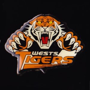 1999 Wests Tigers NRL ASM Pin Badge