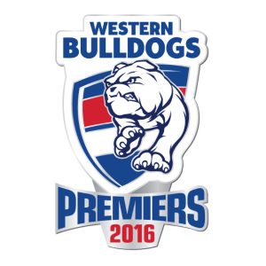 2016 Western Bulldogs AFL Premiers Logo Pin Badge