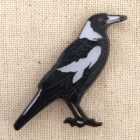2018 BirdLife Magpie Pin Badge