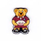 2005 QLD State of Origin Bear Pin Badge