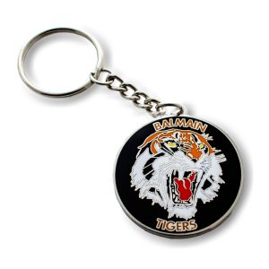 2019 Balmain Tigers NRL Heritage Logo Trofe Keyring