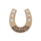 2019 Melbourne Cup Horseshoe Pin Badge