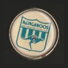 1991 North Melbourne Kangaroos AFL Ty-Nee Tea Pin Badge