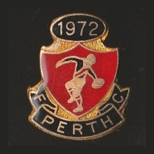 1972 Perth Football Club Pin Badge