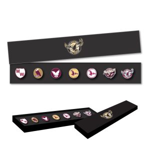 2020 Manly Warringah Sea Eagles NRL Evolution Pin Set